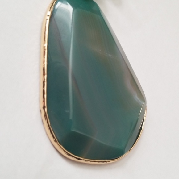 ♥️Natural Stone Pendant Statement Necklace♥️ - Picture 6 of 7